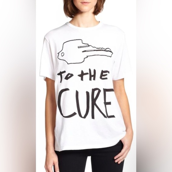 Rag & Bone Key to the Cure Unisex Cotton Tee. Size XS. NWT - Picture 1 of 14